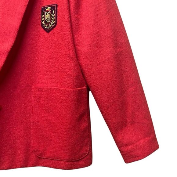 That’s me! vintage Red Harry Potter Theme Wool blend Blazer Jacket Size Medium - Picture 3 of 13